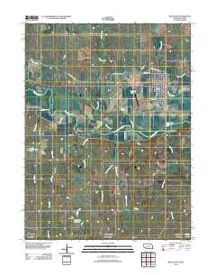 Red Cloud 2011 topographic map thumbnail