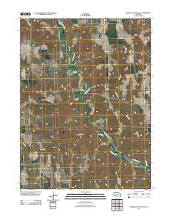 Burger Canyon East 2011 topographic map thumbnail
