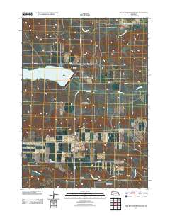 Box Butte Reservoir East 2011 topographic map thumbnail