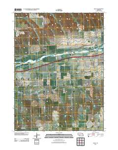 Brule 2011 topographic map thumbnail