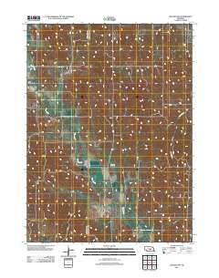 Arcadia SW 2011 topographic map thumbnail