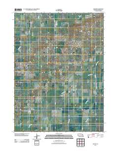 Archer 2011 topographic map thumbnail