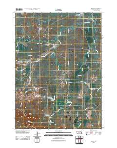 Bodarc 2011 topographic map thumbnail