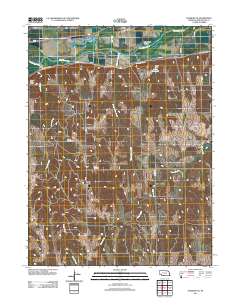 Danbury NE 2011 topographic map thumbnail