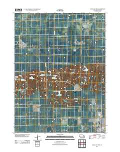 David City West 2011 topographic map thumbnail