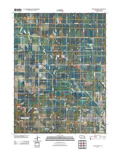 Beatrice West 2011 topographic map thumbnail