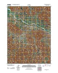 Brewster NW 2011 topographic map thumbnail