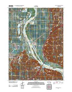 Ashland East 2011 topographic map thumbnail