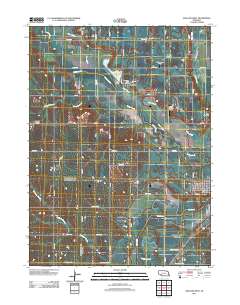 Ashland West 2011 topographic map thumbnail