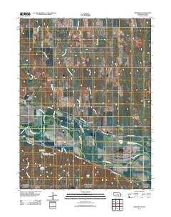 Bostwick 2011 topographic map thumbnail