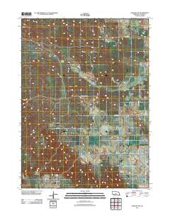 Anselmo SW 2011 topographic map thumbnail