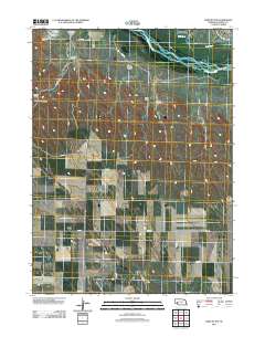 Barn Butte 2011 topographic map thumbnail