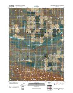 Barrel Springs Creek South 2011 topographic map thumbnail