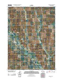 Albion East 2011 topographic map thumbnail