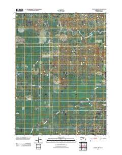 Goose Lake NE 2011 topographic map thumbnail