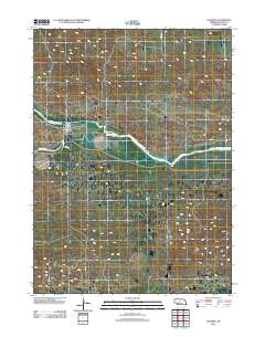 Dunning 2011 topographic map thumbnail