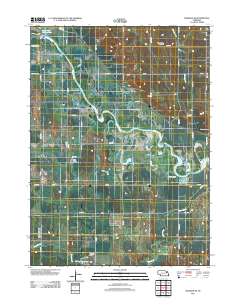 Madison NE 2011 topographic map thumbnail