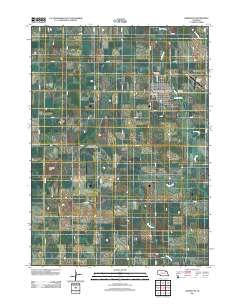 Creighton 2011 topographic map thumbnail