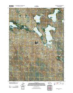 Crescent Lake 2011 topographic map thumbnail