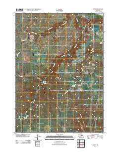 Dorsey 2011 topographic map thumbnail