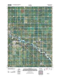 Inman 2011 topographic map thumbnail