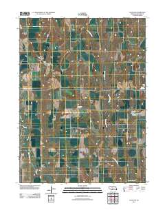 Eustis SW 2011 topographic map thumbnail