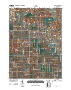 Gordon NW 2011 topographic map thumbnail