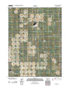 Dickens NE 2011 topographic map thumbnail
