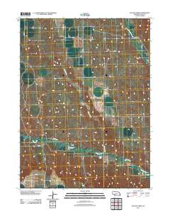 Dittons Creek 2011 topographic map thumbnail