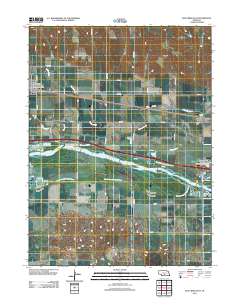 Elm Creek East 2011 topographic map thumbnail