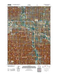Chadron East 2011 topographic map thumbnail