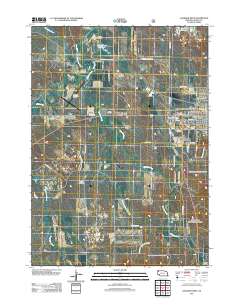 Chadron West 2011 topographic map thumbnail