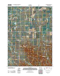 Crow Butte 2011 topographic map thumbnail