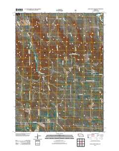 Dead Mans Creek 2011 topographic map thumbnail