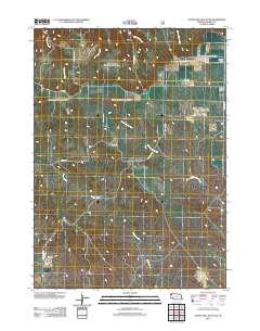 Coffee Mill Butte SW 2011 topographic map thumbnail