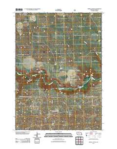 Spring Canyon 2011 topographic map thumbnail
