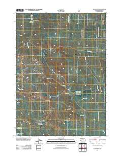Wolf Butte 2011 topographic map thumbnail