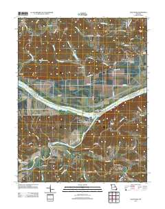 Gasconade 2012 topographic map thumbnail