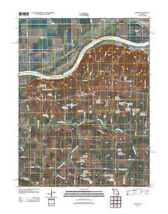 Dover 2012 topographic map thumbnail