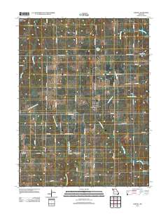 Cowgill 2012 topographic map thumbnail