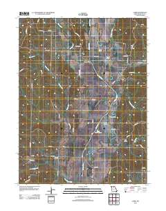 Elmer 2012 topographic map thumbnail