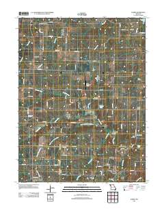 Elmira 2012 topographic map thumbnail
