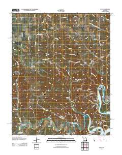Elsey 2012 topographic map thumbnail