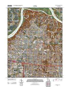 Florissant 2012 topographic map thumbnail