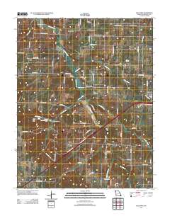 Halltown 2011 topographic map thumbnail