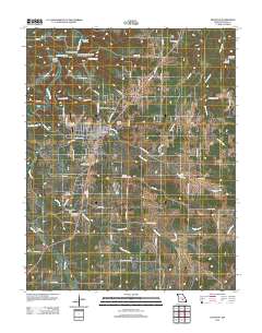 Houston 2012 topographic map thumbnail