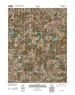Houstonia 2011 topographic map thumbnail
