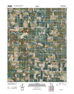 Iantha 2011 topographic map thumbnail