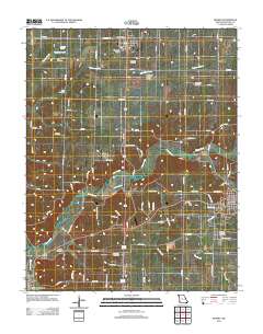 Granby 2012 topographic map thumbnail
