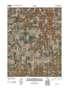 Lone Elm 2011 topographic map thumbnail